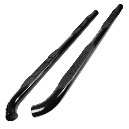 Spec-D Tuning 16-Up Jeep Renegade Side Step Bar 3 Inch Black SSB3-RNG16BK-WB